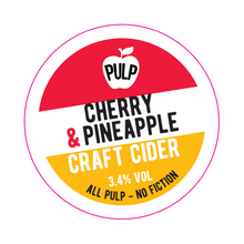 Load image into Gallery viewer, PULP Cherry and Pineapple 3.4% 12 x 500ml Bottles
