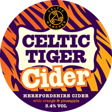 Load image into Gallery viewer, Celtic Tiger Orange & Pineapple 3.4% 20L BIB (35 Pints)