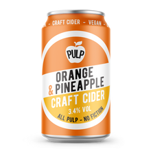 Load image into Gallery viewer, Pulp Orange and Pineapple 3.4% 24 x 330ml Cans