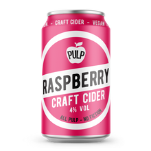 Load image into Gallery viewer, PULP Raspberry 4% 24 x 330ml Cans