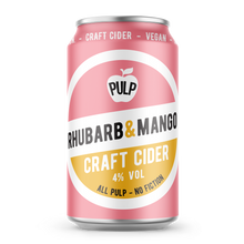 Load image into Gallery viewer, PULP Rhubarb & Mango 4% 24 x 330ml Cans