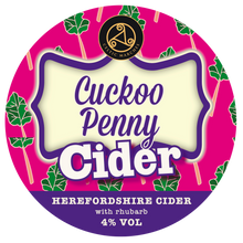 Load image into Gallery viewer, Cuckoo Penny Rhubarb 4% 20L BIB (35 Pints)