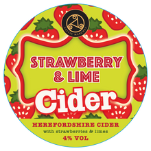 Load image into Gallery viewer, Strawberry & Lime 4% 20L BIB (35 Pints)