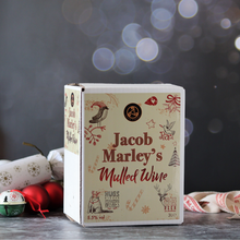 Load image into Gallery viewer, 2 x Jacob Marley's Mulled Wine 5.5% 3L Box (5.27 Pints each)