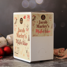 Load image into Gallery viewer, Jacob Marley's Mulled Wine 5.5% 3L Box