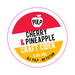 PULP Cherry and Pineapple 3.4% 12 x 500ml Bottles