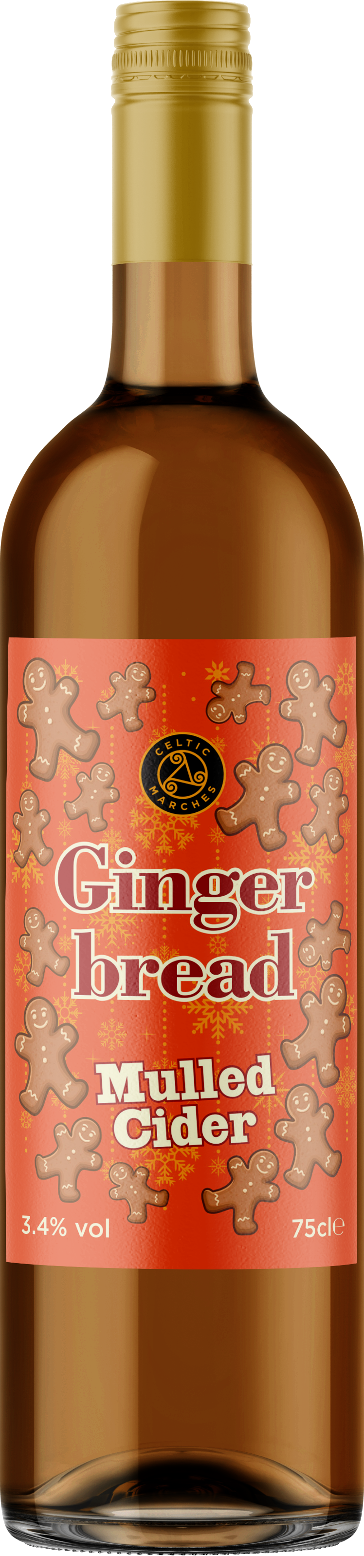 GingerBread Mulled Cider 2 x 75cl Bottles