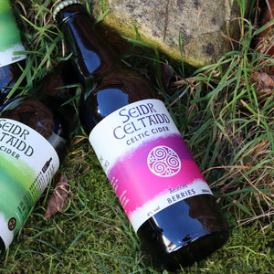 Celtic Cider Berries  (Seidr Celtaidd Aeron) 12 x 500ml Bottles