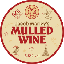 Load image into Gallery viewer, Jacob Marley's Mulled Wine 5.5% 2 x 75cl Bottles
