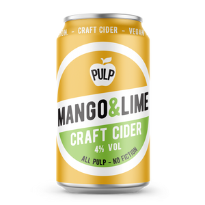 PULP Mango & Lime 4% 24 x 330ml Cans