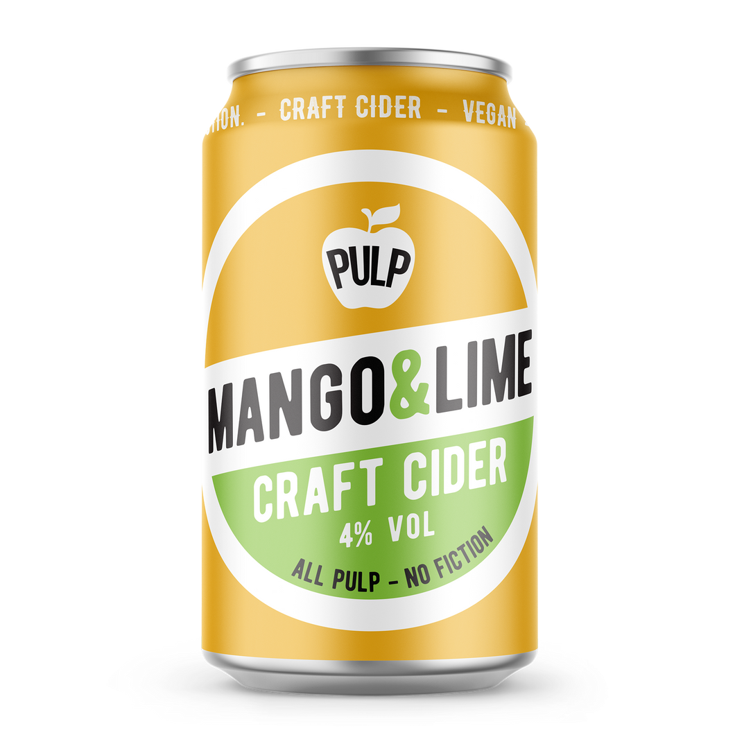 PULP Mango & Lime 4% 24 x 330ml Cans