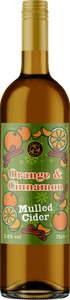 Orange & Cinnamon Mulled Cider 2 x 75cl Bottles