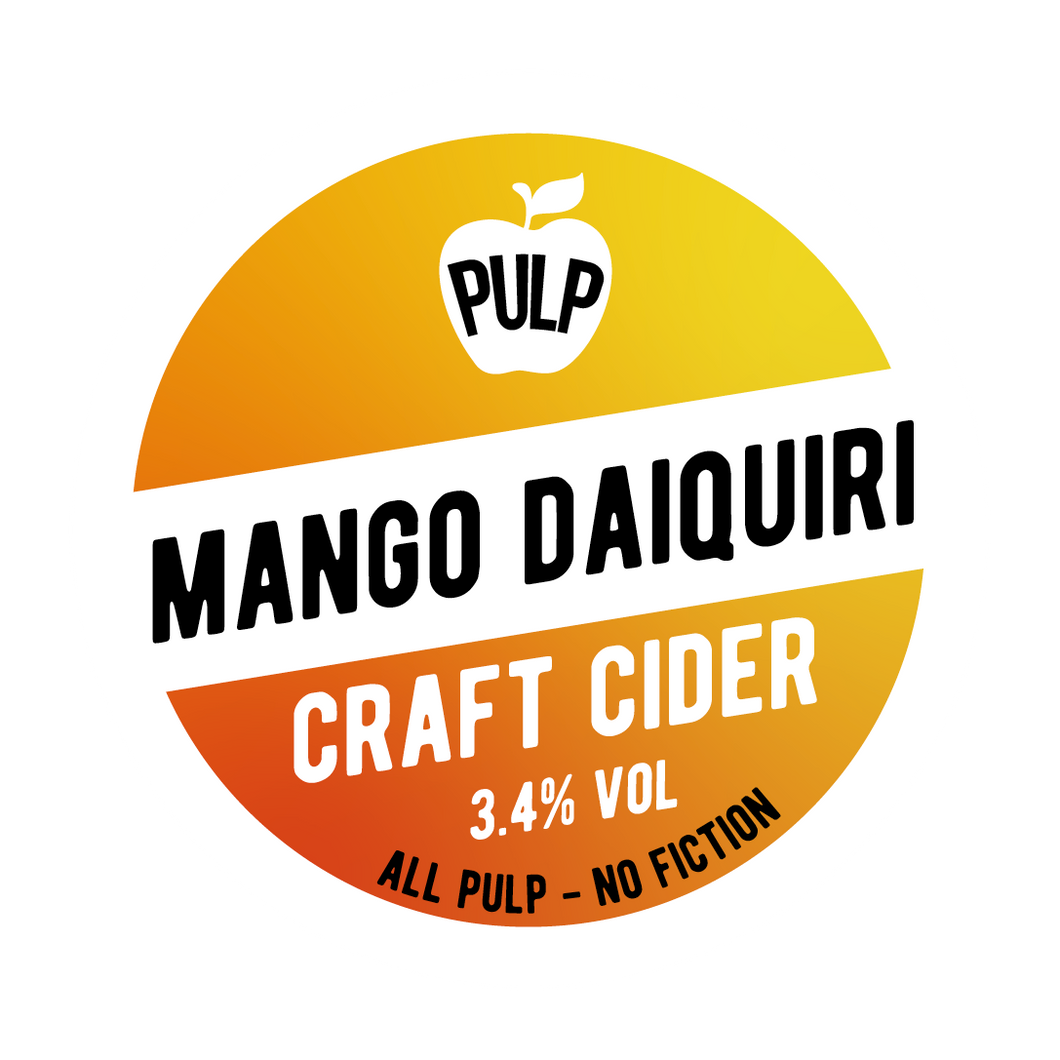 PULP Mango Daiquiri Cider 3.4% 20L BIB (35 Pints)