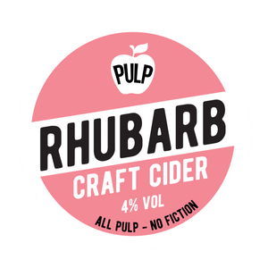 PULP Rhubarb 4% 20L BIB (35 Pints)