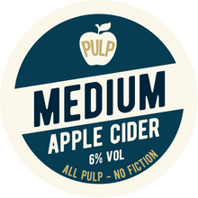 Load image into Gallery viewer, Pulp Medium Apple Cider 6% 20L BIB (35 Pints)
