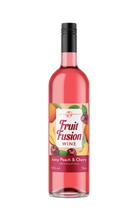 Load image into Gallery viewer, Fruit Fusion Wine with Peach &amp; Cherry 75cl Bottles **Available to order from early Feb 2025**
