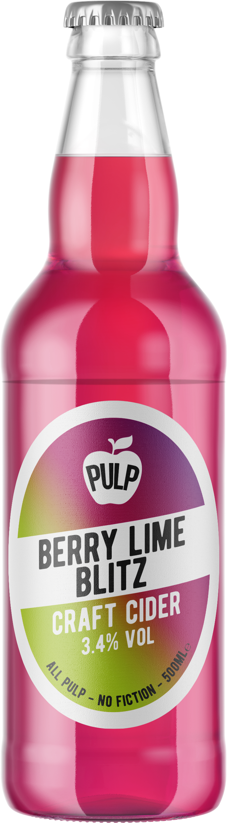 PULP Berry Lime Blitz 3.4% 12 x 500ml Bottles