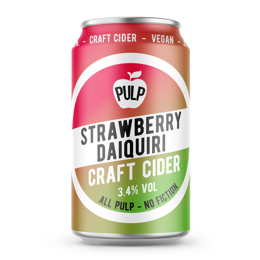 PULP Strawberry Daiquiri 3.4% 24 x 330ml Cans