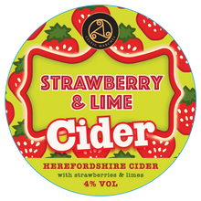 Load image into Gallery viewer, Strawberry &amp; Lime 4% 20L BIB (35 Pints)
