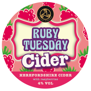 Ruby Tuesday Raspberry 4% 20L BIB (35 Pints)